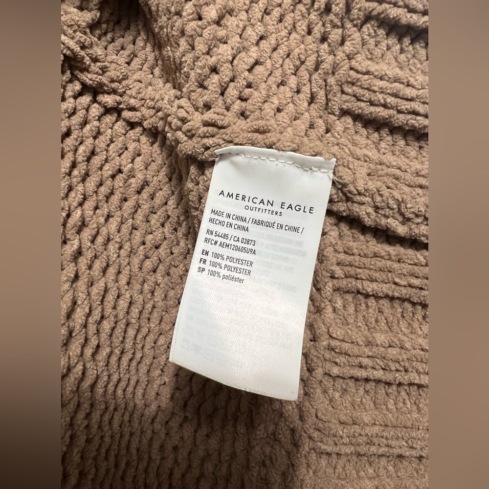 American Eagle Chenille Cardigan - Picture 6 of 6